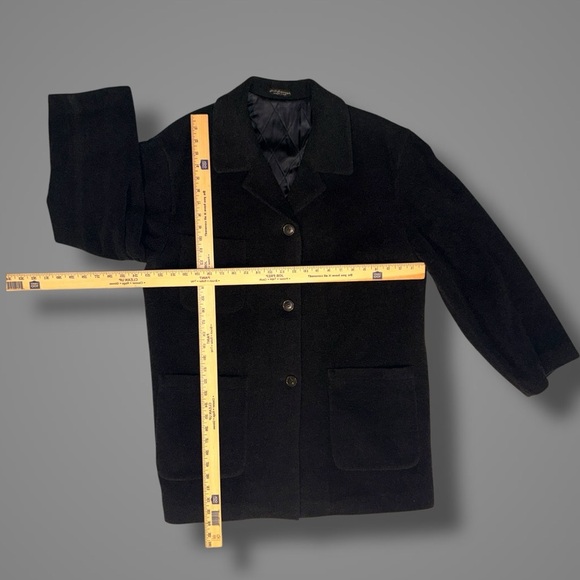 Baracuta Men’s Premium L Overcoat Wool Nylon Recycled Cashmere Made in Bulgaria - Picture 5 of 15